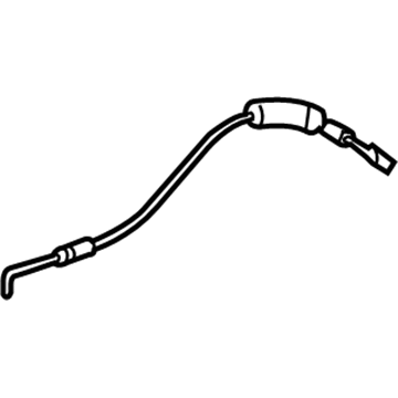 Acura 72631-SJA-003 Cable, Rear Inside Handle