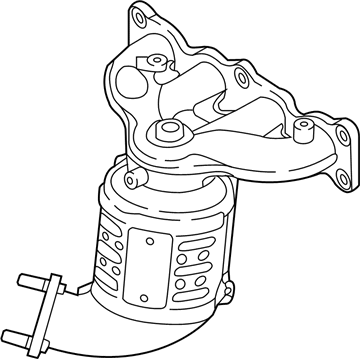 Hyundai 28510-2GBA0 Exhaust Manifold Catalytic Assembly