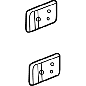 GM 92169220 Hinge Plate