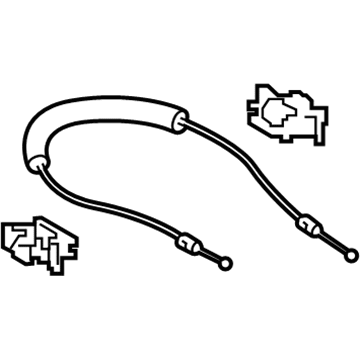 Acura 74140-TZ5-A00 Wire Assembly, Hood Remote