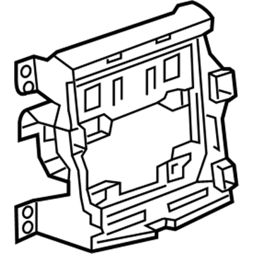 GM 84518884 Radio Bracket