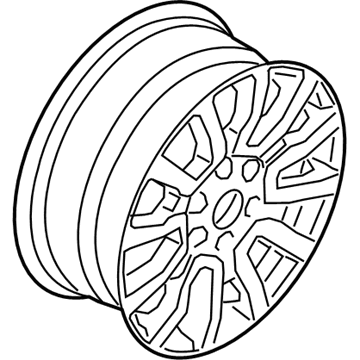 Ford KB3Z-1007-B Wheel, Alloy