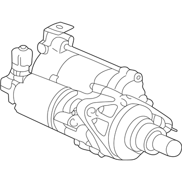 Honda 31200-P2A-014 Starter Motor Assembly (Sm-44210-1K) (Mitsuba)