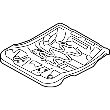 Mopar 4610165AB Frame-Front Seat Cushion