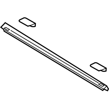 Ford FL3Z-84291A40-AA Upper Molding