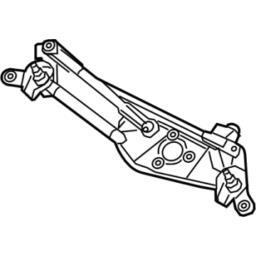 Hyundai 98120-CW000 LINKAGE ASSY-WINDSHIELD WIPER