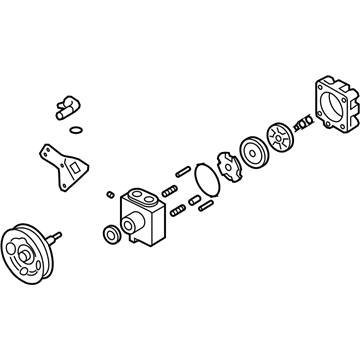 Nissan 49110-63B0A Pump Assy-Power Steering