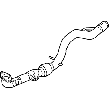 Mopar 68260726AA Exhaust Pipe