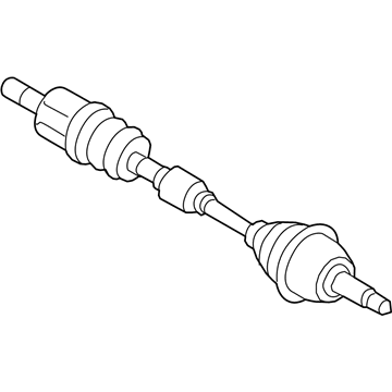 Hyundai 49501-K4000 Shaft Assembly-Drive, RH