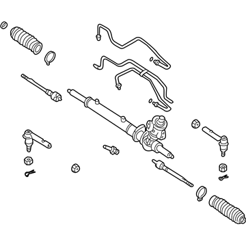 Nissan 49001-7B000 Gear & Linkage-Power Steering