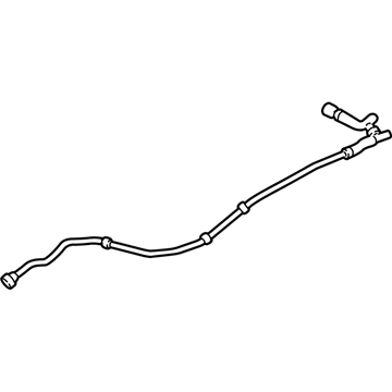 BMW 17-12-7-591-096 Radiator Coolant Hose