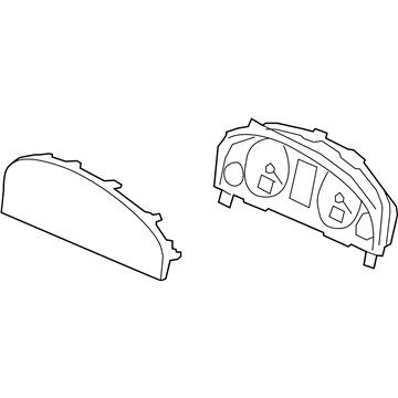 GM 92216914 Instrument Panel Gage CLUSTER