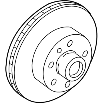 Nissan 43206-CD005 Rotor-Disc Brake, Rear