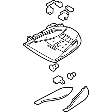 Infiniti 26430-1ME7A Lamp Assembly Map