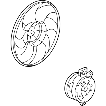 GM 13300195 Fan, Engine Coolant