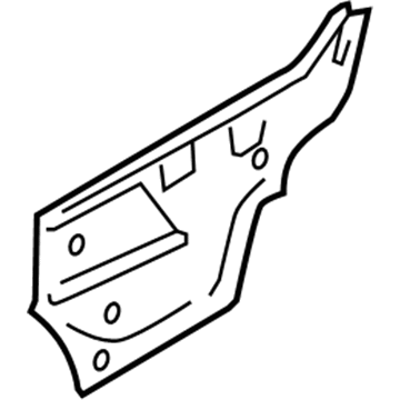 BMW 41-11-7-224-915 Left Interior Column A