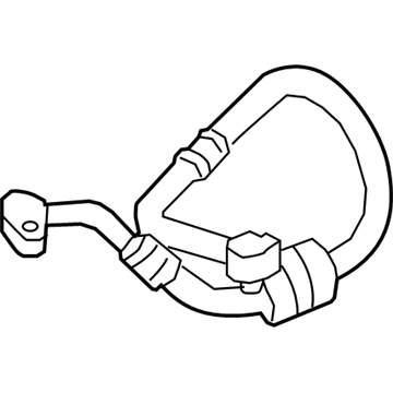 BMW 64-53-9-496-993 SUCTION PIPE EVAPORATOR-COMP