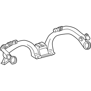 Toyota 55843-01040 Outer Duct