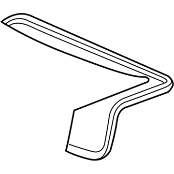 Acura 74865-SEP-A01 Weatherstrip, Trunk Lid