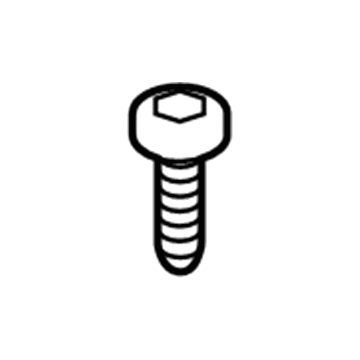 BMW 07-14-9-143-562 Oval Head Screw