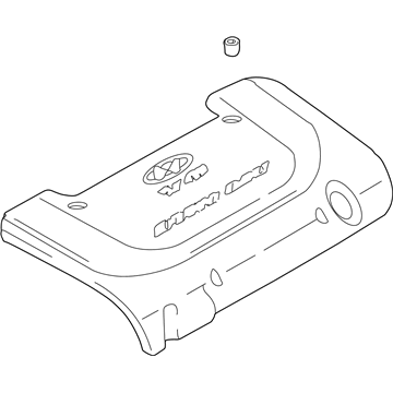 Hyundai 29240-37100 Engine Cover Assembly