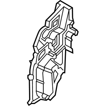 Kia 97206D3100 Separator-Dual Heater(L