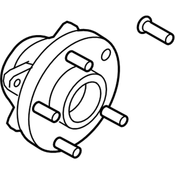 Ford HP5Z-1104-C Hub & Bearing Assembly