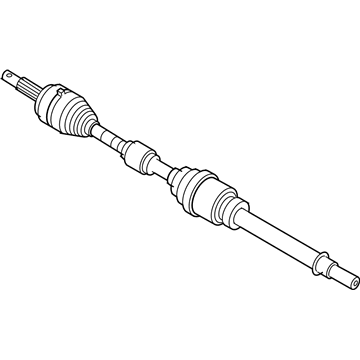Nissan 39100-3LM0B Shaft Assembly-Front Drive RH