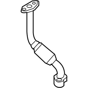 Nissan 15197-EZ40A Pipe Assembly-Oil Outlet