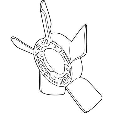 GM 96058046 Fan, Engine Coolant