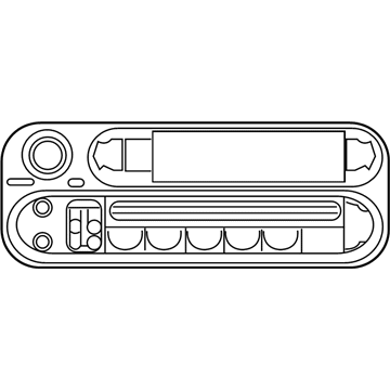 Mopar 5064575AA Radio-AM/FM With Cd And EQUALIZER