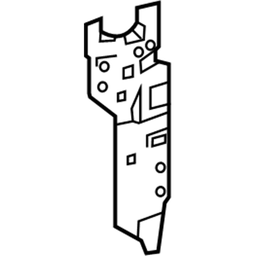 Honda 64720-SZT-305ZZ Plate Comp L, Side