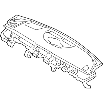 Kia 84710J6300RBQ Crash Pad Assembly-Main