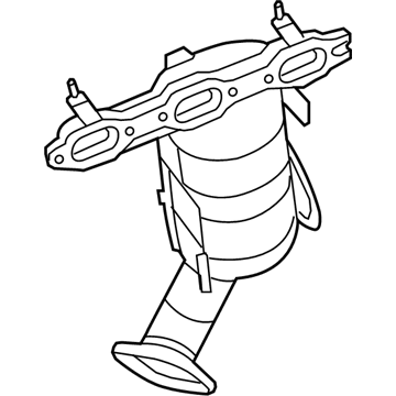 Mopar 4892149AE Exhaust Manifold And Catalytic Converter