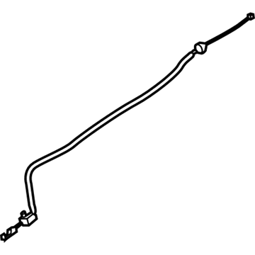 BMW 51-24-7-294-784 Bowden Cable, Trunk Lid