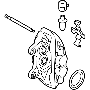 BMW 34-11-6-875-650 Brake Caliper Right