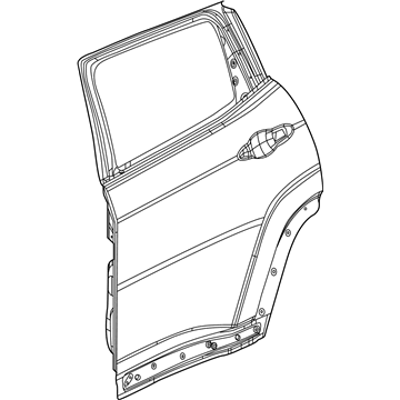 Mopar 68246268AB Door-Rear