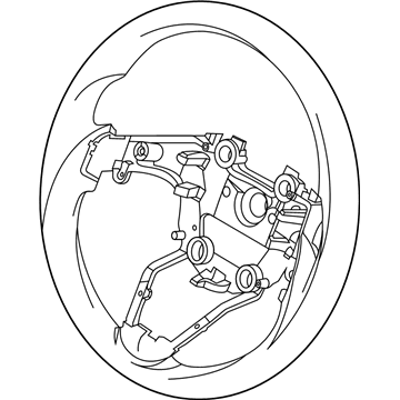 Hyundai 56111-K2000-NNB Steering Wheel Body