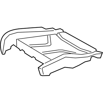 BMW 52-10-9-460-859 FOAM SECTION, SEAT