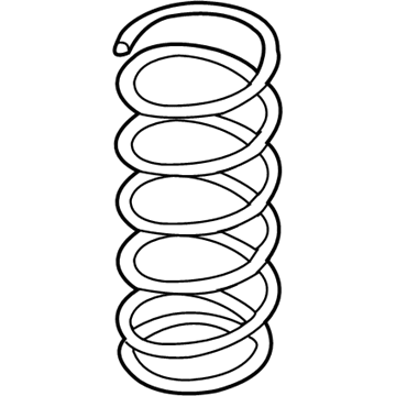 Nissan 55020-1EA0B Spring - Rear Suspension