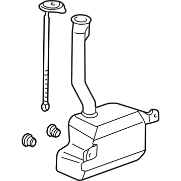 Honda 76840-S0X-A01 Tank Set, Washer