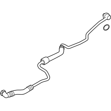 BMW 17-22-7-592-402 Oil Cooling Pipe Outlet