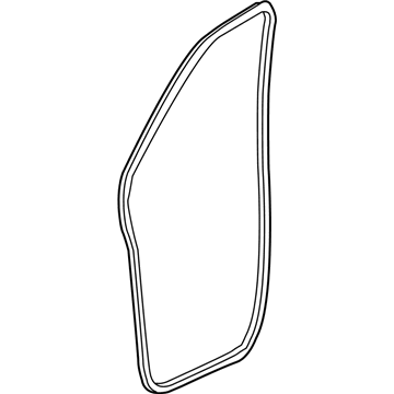 Mopar 68338438AA WEATHERSTRIP-Front Door