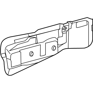 Lexus 67847-60090 Cover, Back Door Service Hole