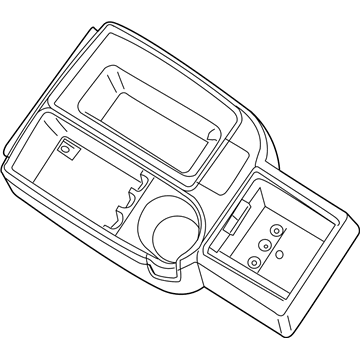 Mopar 5KN491J8AA Console-Floor