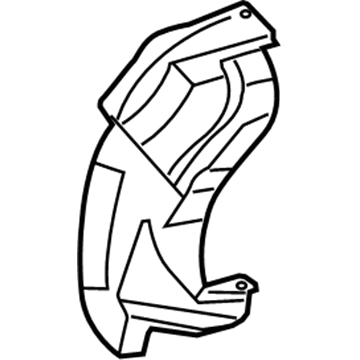 Mopar 4724716AA Shield-Splash