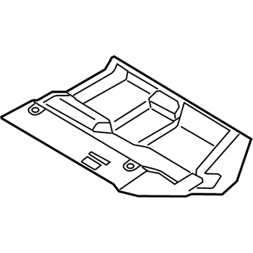 Kia 895301G060 Mat Assembly-Rear Seat Cushion
