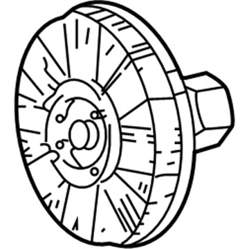 Mopar 52029300AE Clutch-Fan