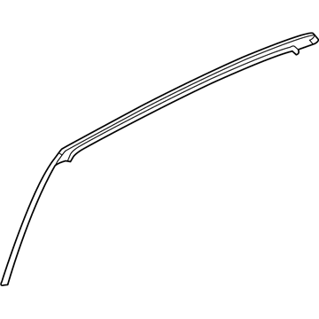 Kia 831502T001 WEATHERSTRIP Assembly-Rear Door