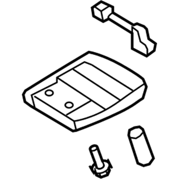 Toyota 63650-0C370-B0 Map Lamp Assembly